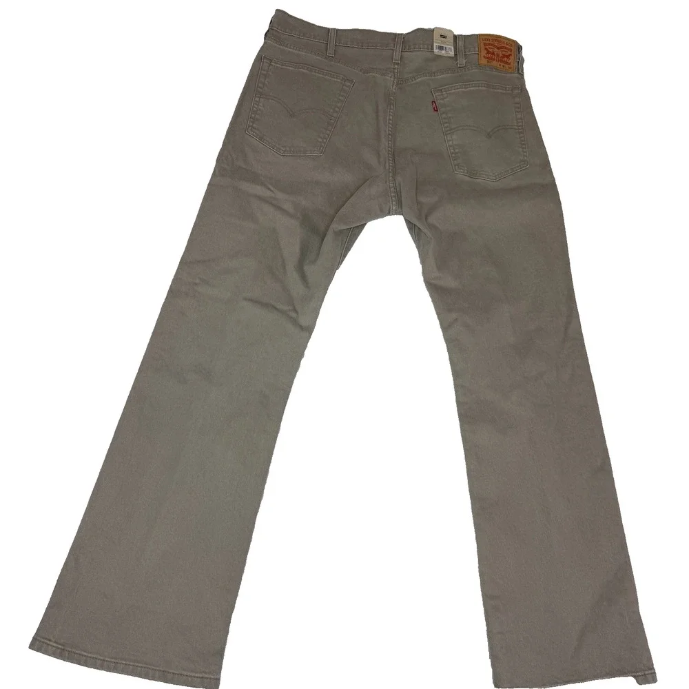 New Levi's 517 Men's Bootcut Tan Jeans Sz 40x32 Stretch Desert Beige‎ $69 MSRP
